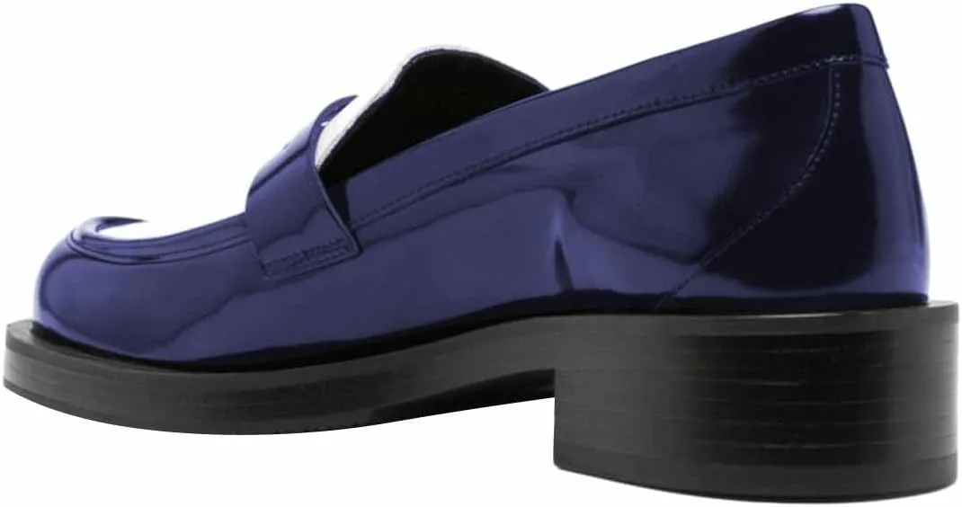 FOWT Women Classic Round Toe Block Low Heel Loafers Slip on Comfy Office Casual Daily Shoes Size 4-16 US