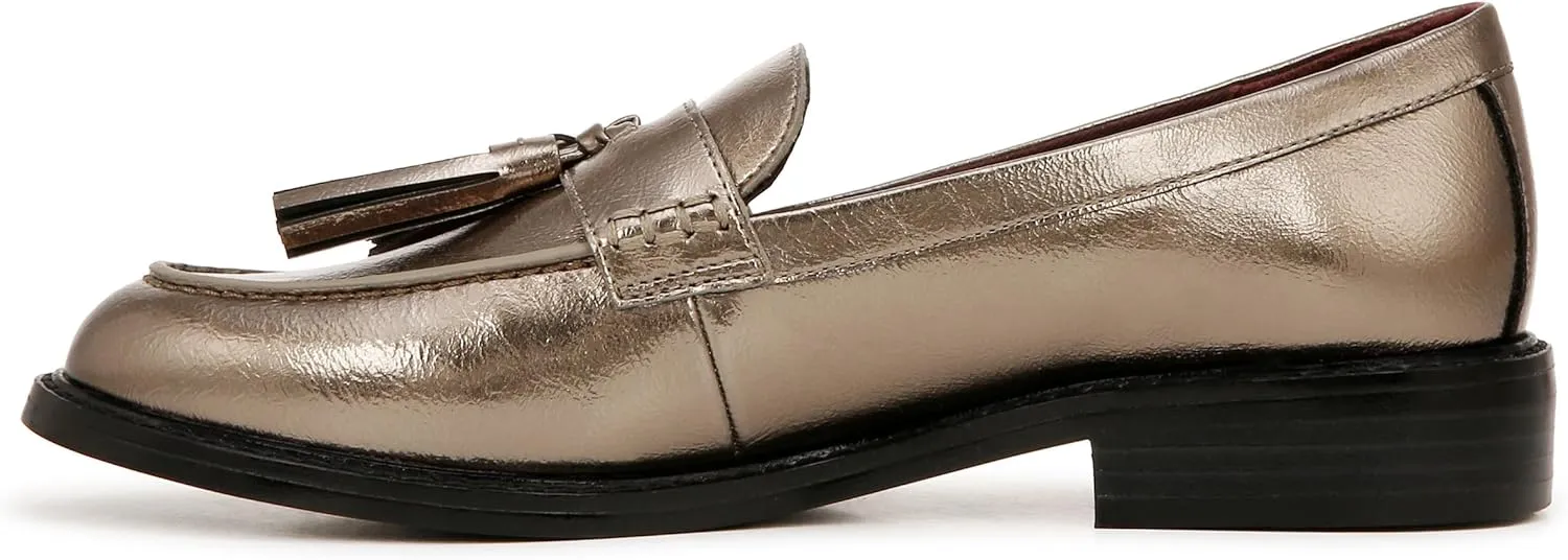 Franco Sarto womens Carolynn Low Slip on Tassel Loafers