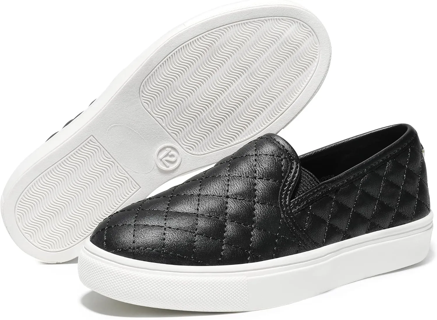 Girls Sneakers Slip On Casual Sneakers for Girls Nonslip Comfort Lightweight Flats Shoes for Big Girls Little Girls