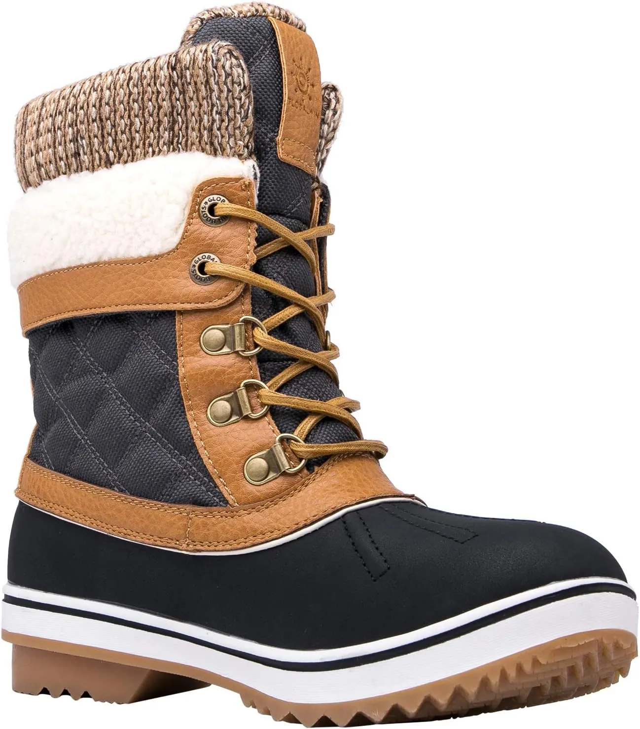 GLOBALWIN Women's Waterproof Winter Boots Snow Boots For Women