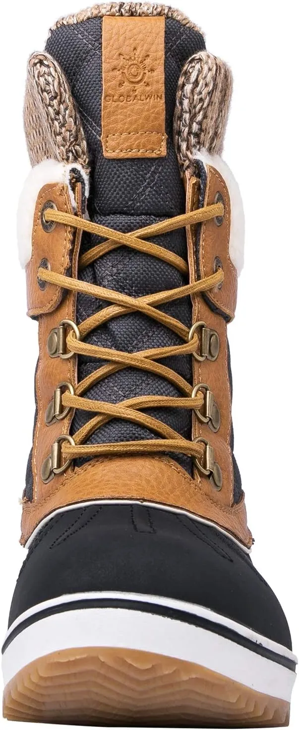 GLOBALWIN Women's Waterproof Winter Boots Snow Boots For Women