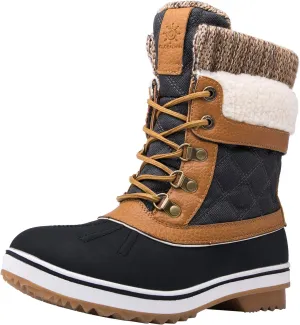 GLOBALWIN Women's Waterproof Winter Boots Snow Boots For Women