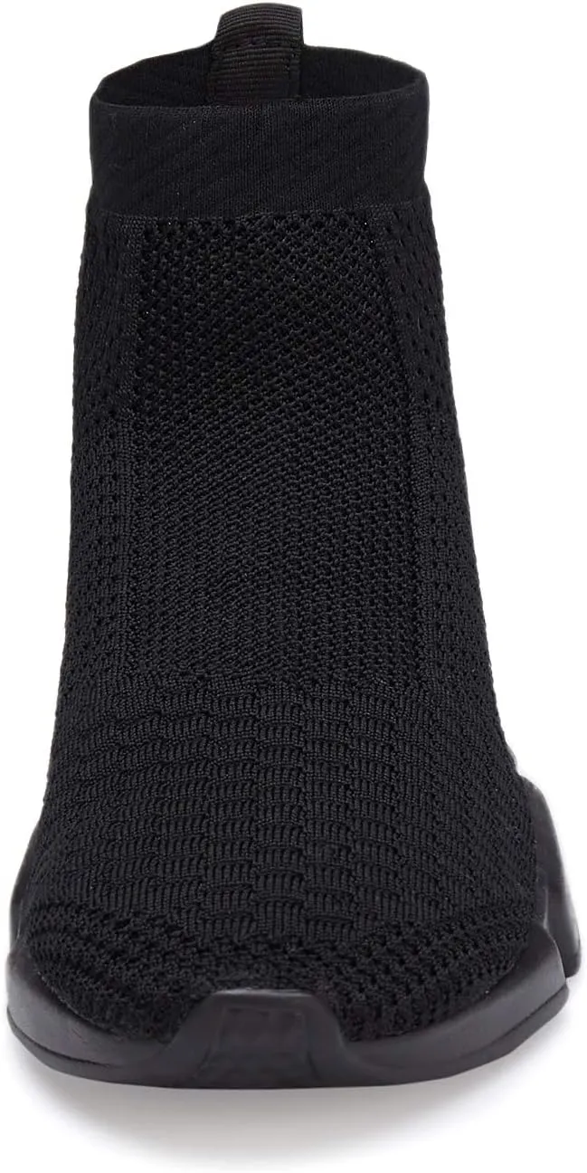 Hetios Girls Sneakers Running Shoes High-Heeled Socks Shoes Boys Athletic Sneakers Kids Sock Shoes (Toddler/Little Kid/Big Kid)