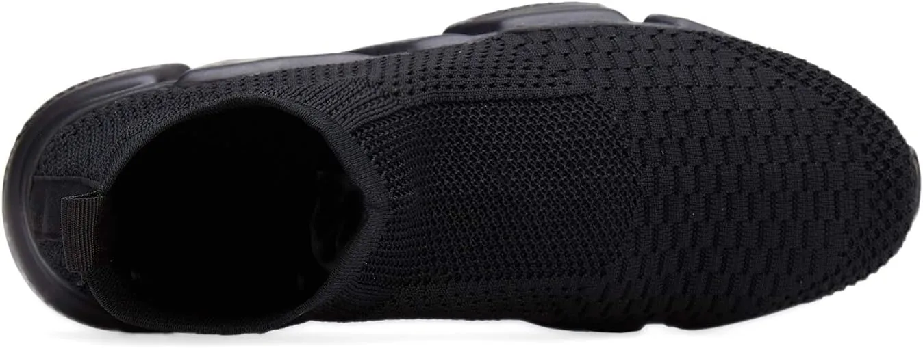 Hetios Girls Sneakers Running Shoes High-Heeled Socks Shoes Boys Athletic Sneakers Kids Sock Shoes (Toddler/Little Kid/Big Kid)
