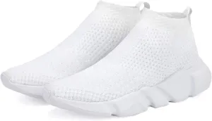 Hetios Girls Sneakers Running Shoes High-Heeled Socks Shoes Boys Athletic Sneakers Kids Sock Shoes (Toddler/Little Kid/Big Kid)