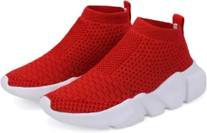 Hetios Girls Sneakers Running Shoes High-Heeled Socks Shoes Boys Athletic Sneakers Kids Sock Shoes (Toddler/Little Kid/Big Kid)
