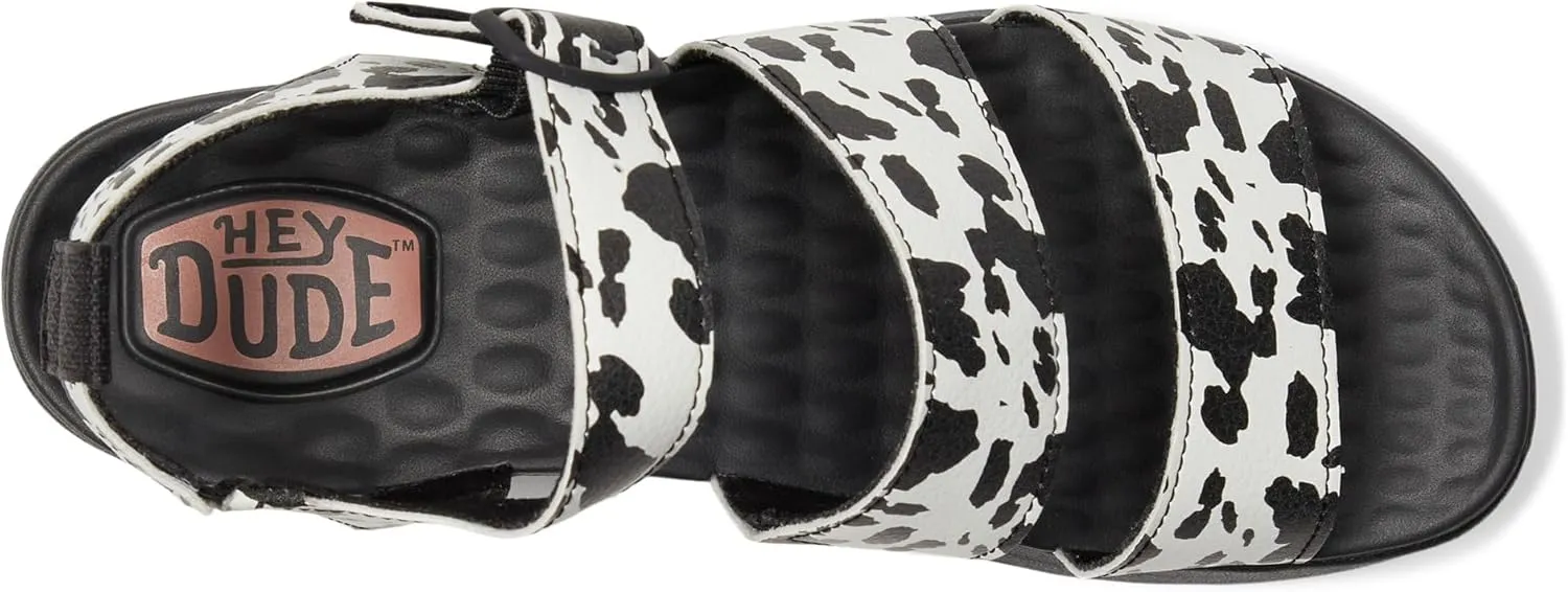 Hey Dude Women's Delray Buckle Animal Loafer