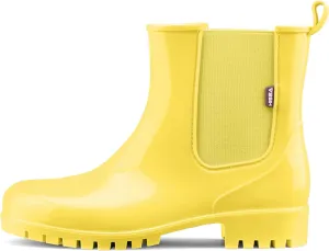 HISEA Short Rain Boots for Women Waterproof Garden Shoes Anti-Slipping Ankle Chelsea Rainboots for Ladies with Comfort Insole Lightweight Stylish Rubber Rain Shoes Outdoor Work Booties