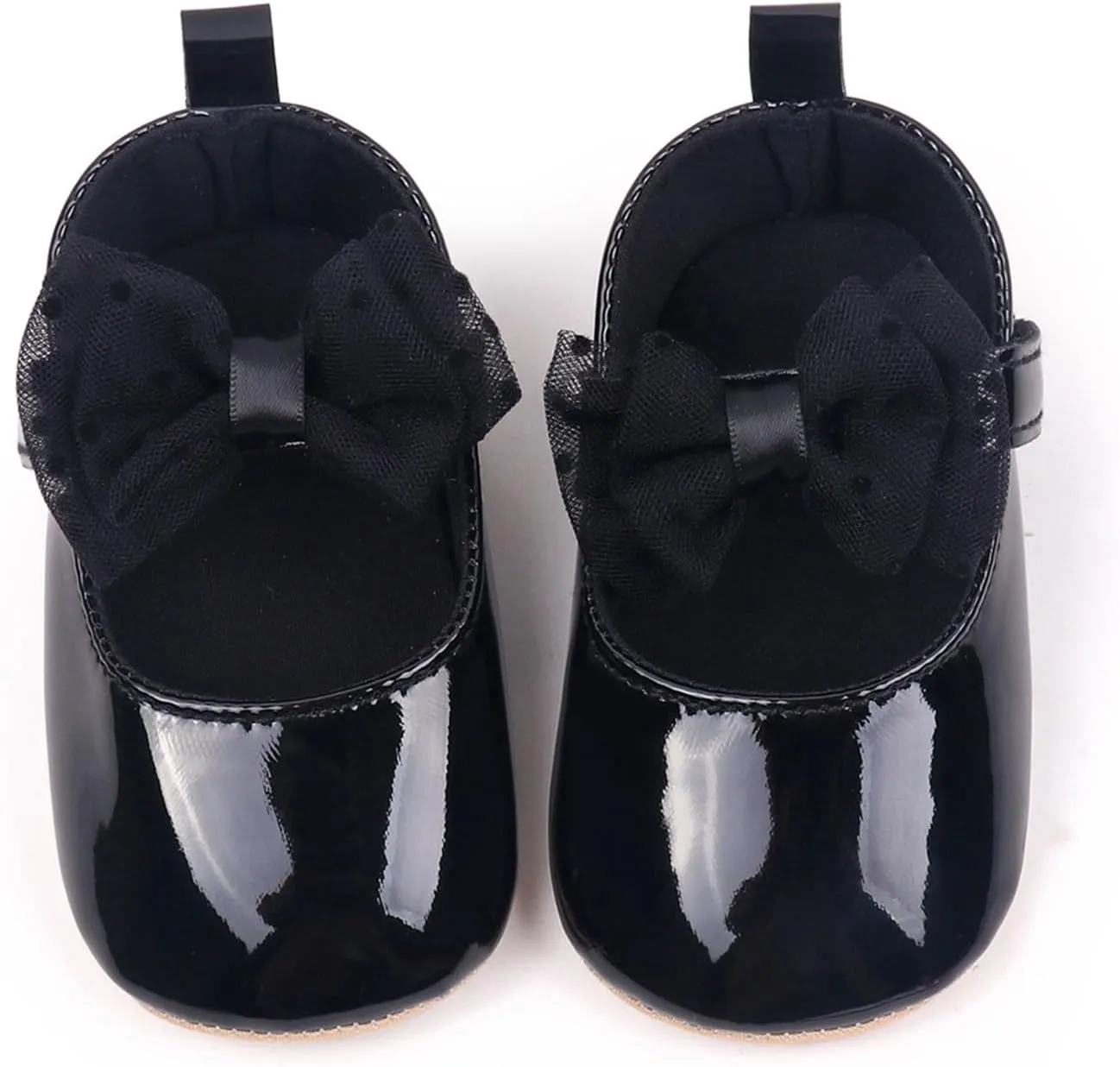 Infant Newborn Mary Jane Sandals School Uniform Bow Lace Hollow Closed Toe Sandals Baby Girls Wedding Dress Shoes