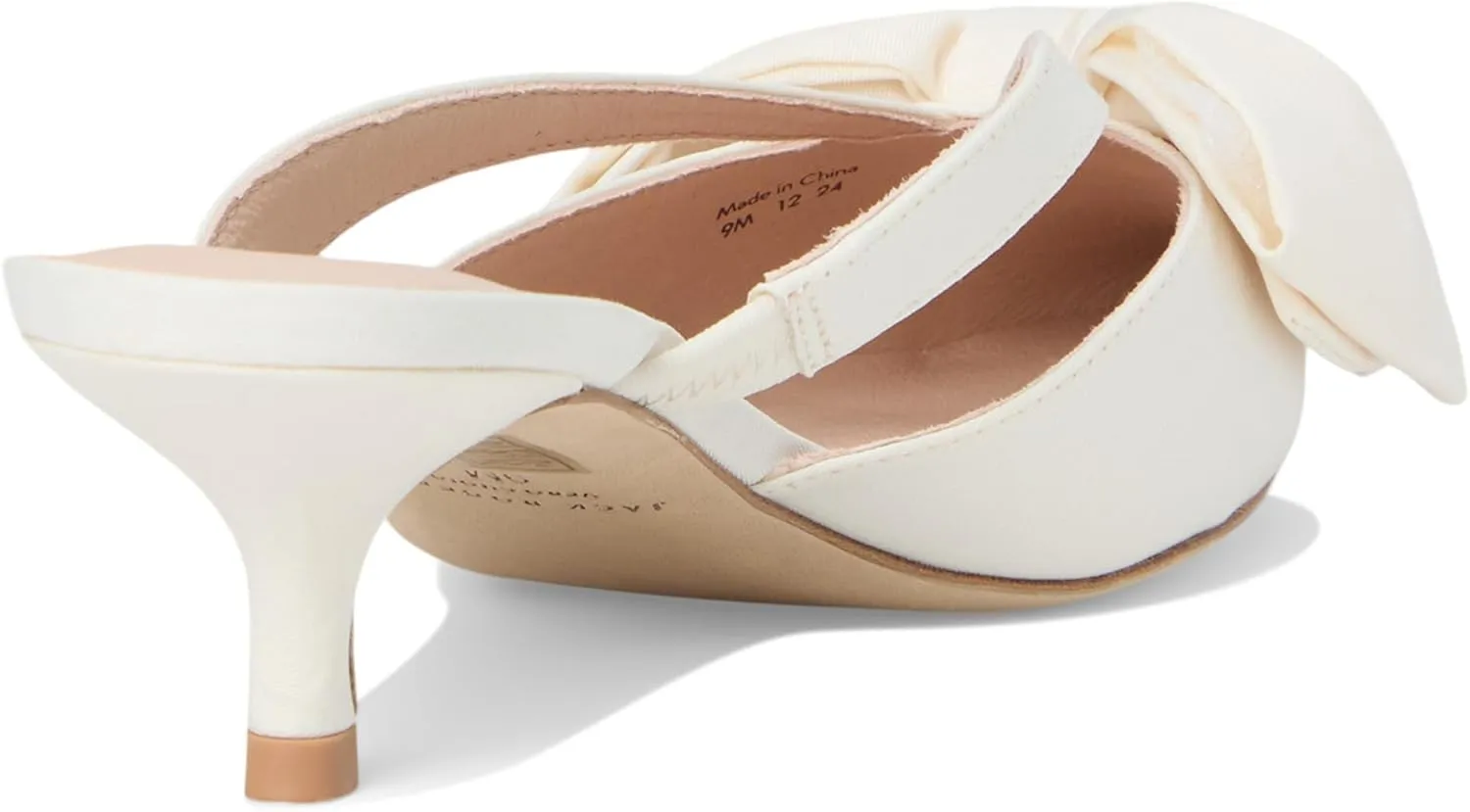 Jack Rogers Women's Cynthia Bow Mule Heeled Sandal