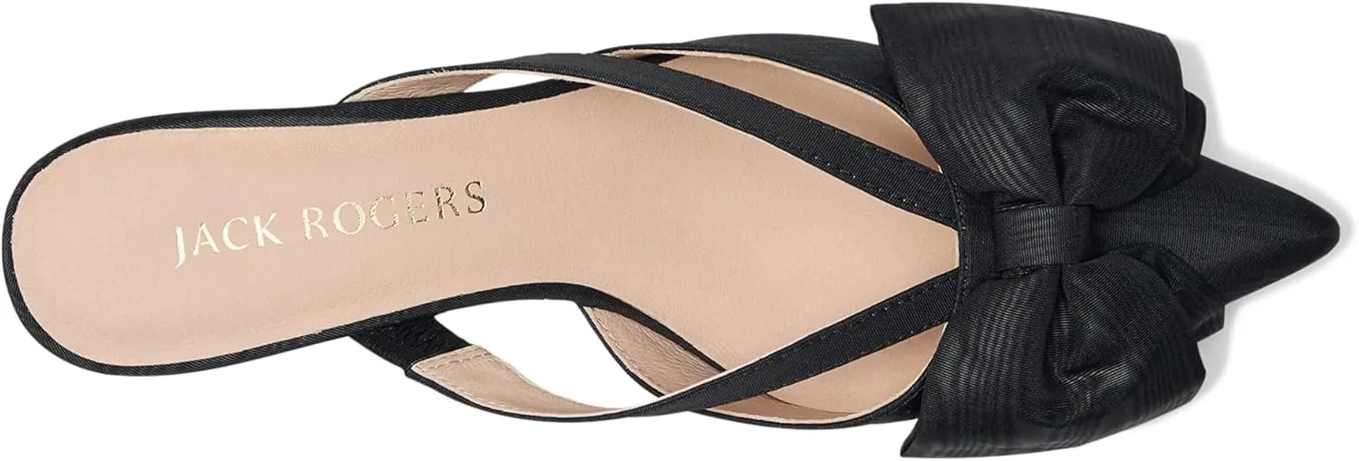 Jack Rogers Women's Cynthia Bow Mule Heeled Sandal