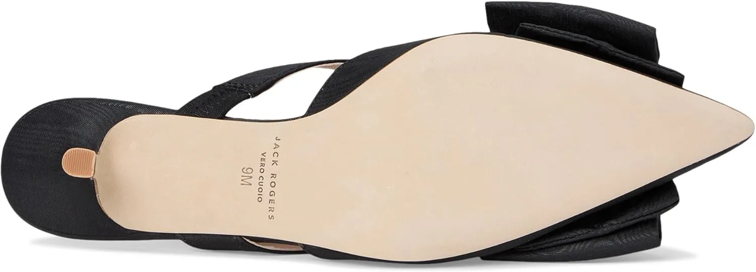 Jack Rogers Women's Cynthia Bow Mule Heeled Sandal
