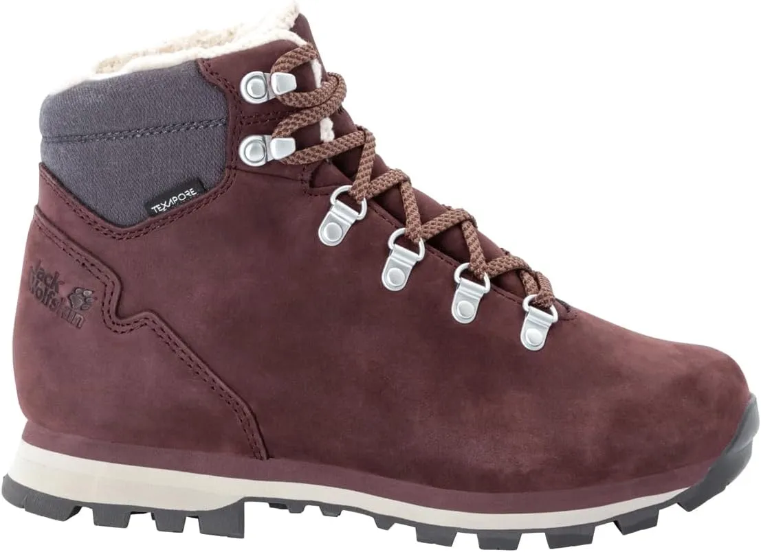 Jack Wolfskin Women's Thunder Bay Texapore Mid W Trekking & Hiking Boots, Winter Grape, 10 Women