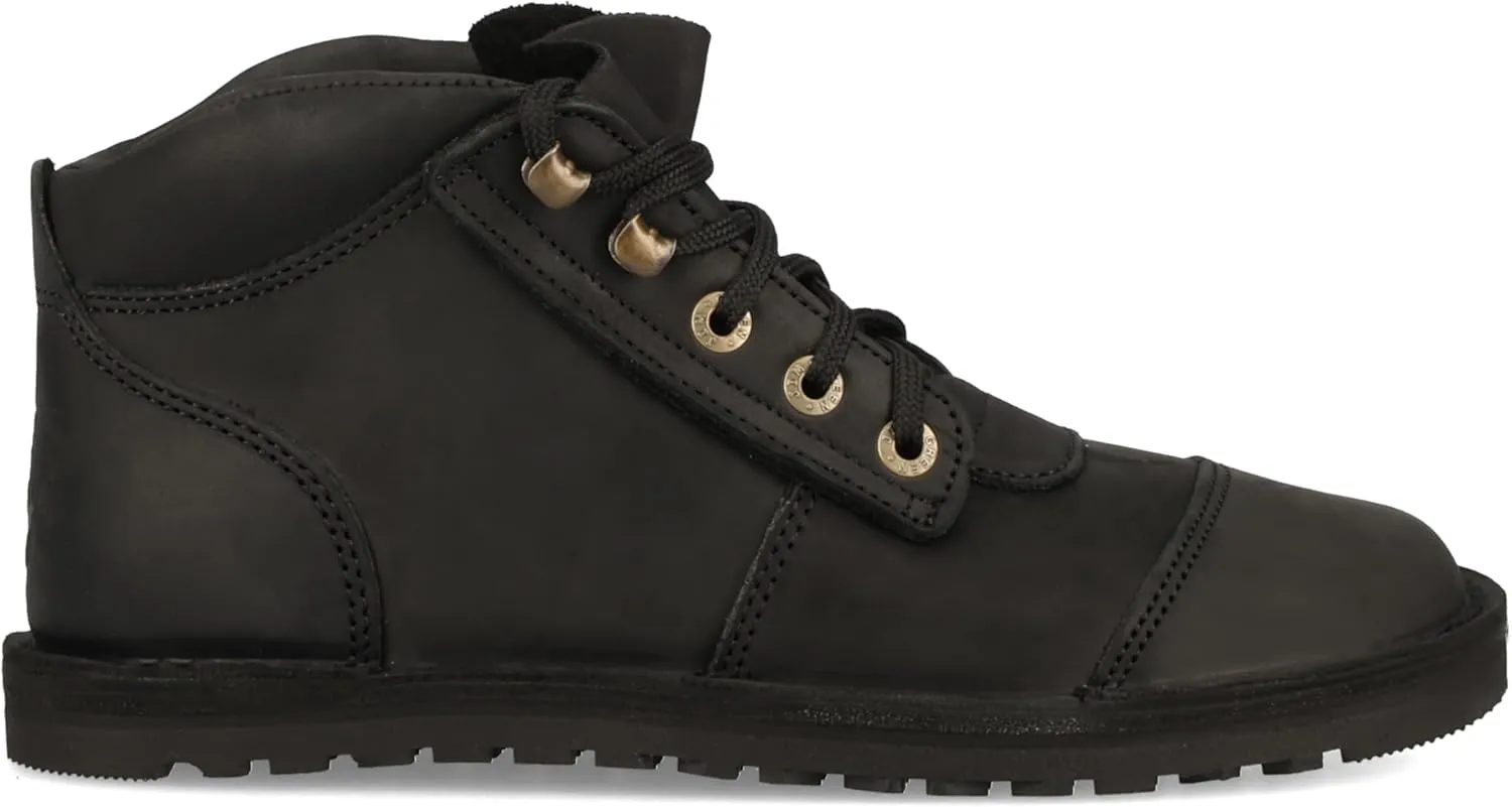 JIM GREEN Men's Barefoot African Ranger Boots Lace-Up Water Resistant Full Grain Leather Work or Hiking Boot