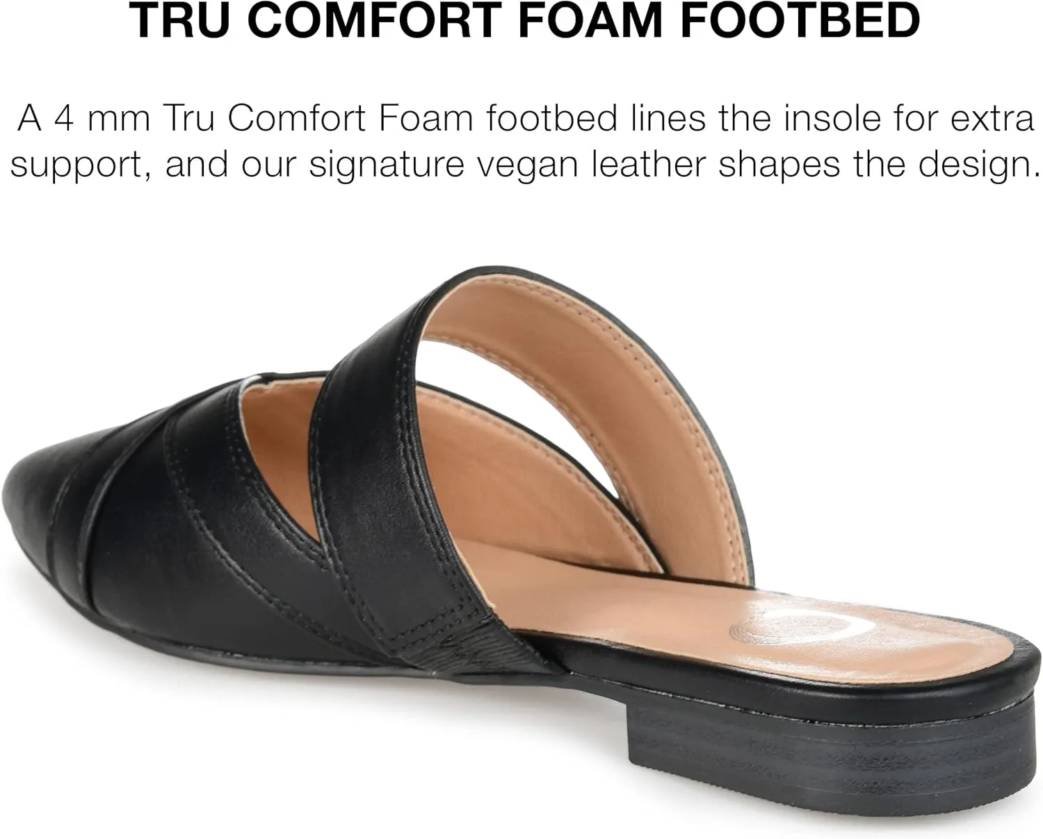 Journee Women's Comfort Foam Stasi Mule Flats