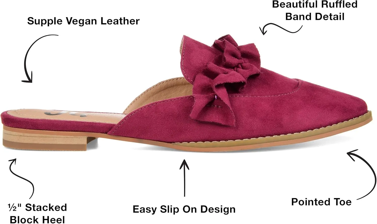 Journee Women's Kessie Mules Flats