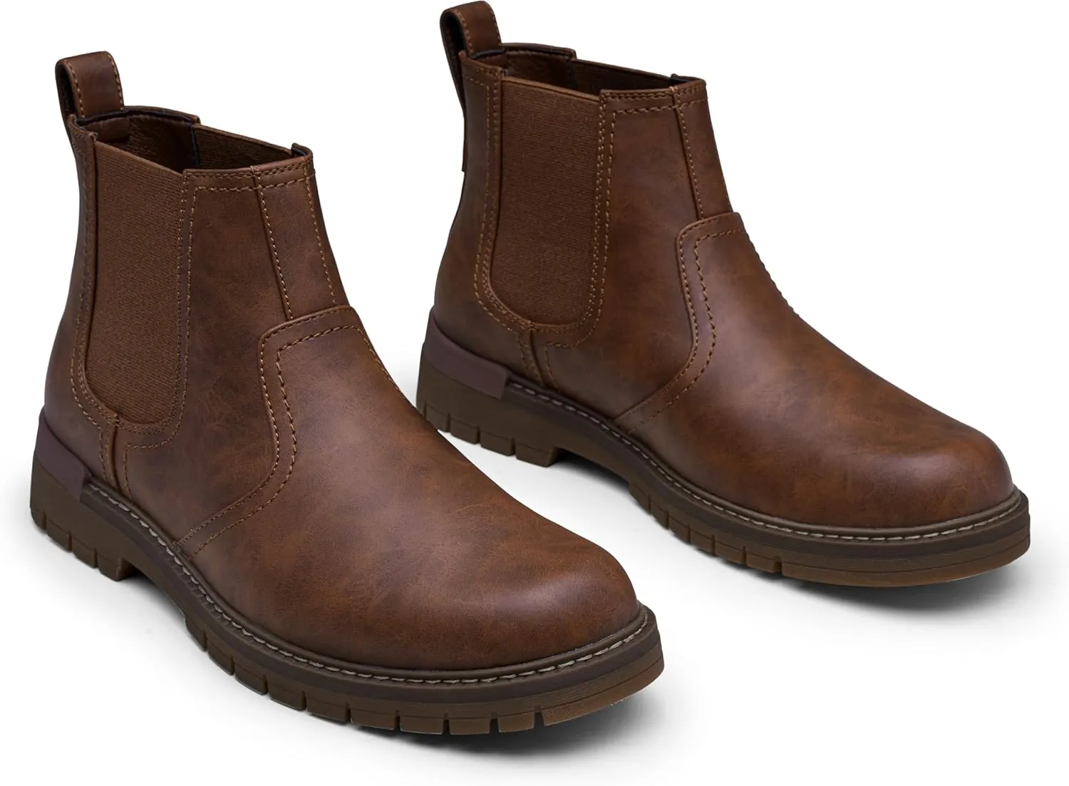 Jousen Chelsea Boots Men Lightweight Mens Boots Classic Slip On Boots Casual Boots for Men