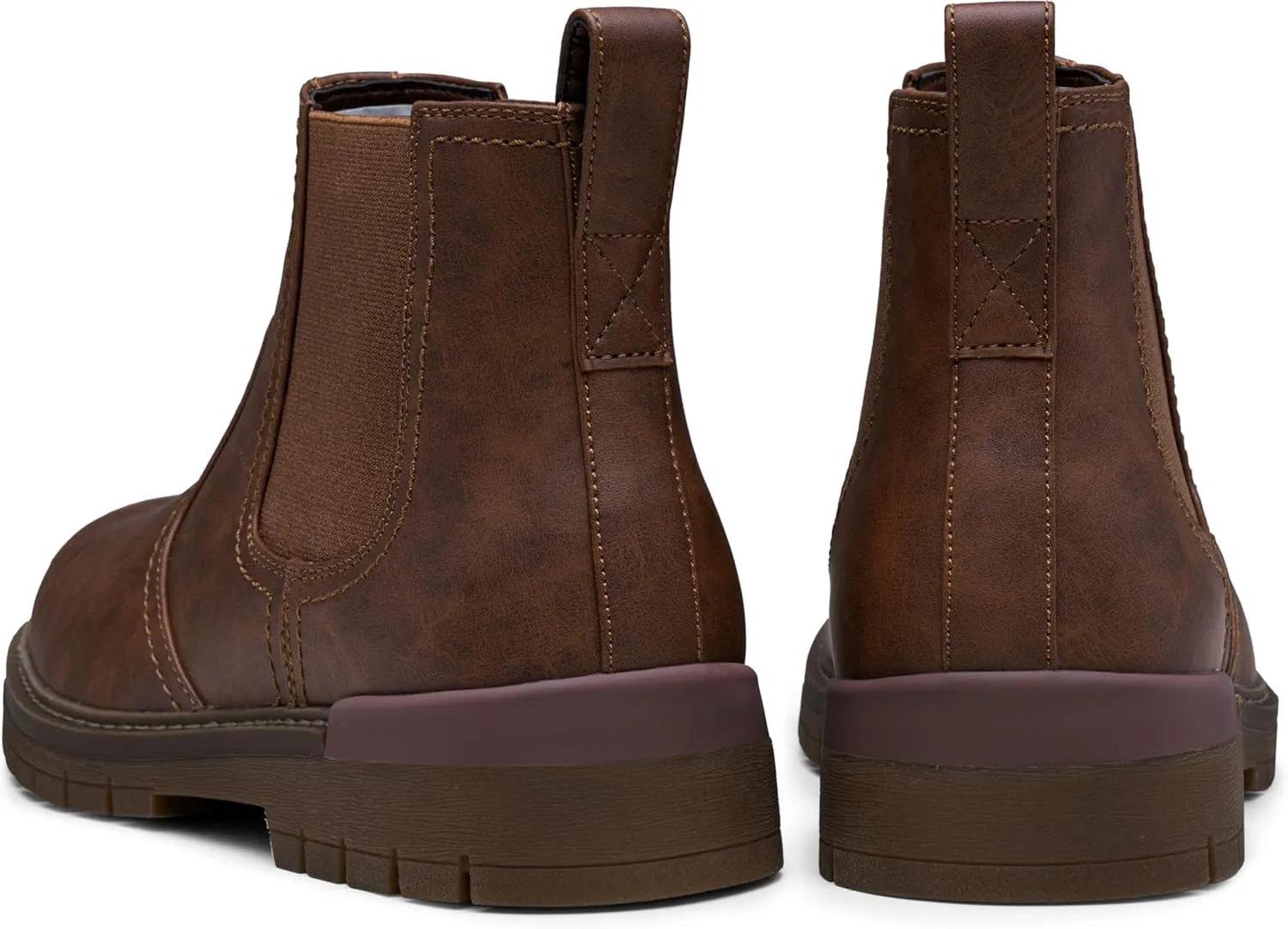 Jousen Chelsea Boots Men Lightweight Mens Boots Classic Slip On Boots Casual Boots for Men