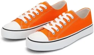 JUDIS Women’s Lace Up Canvas Shoes Low Top Fashion Sneakers Casual Tennis Walking Shoes