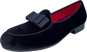 Justar Men's Leather Loafers Belgian Tuxedo Dress Shoes Slip-On Formal Prom Penny Loafers Banquet Flats