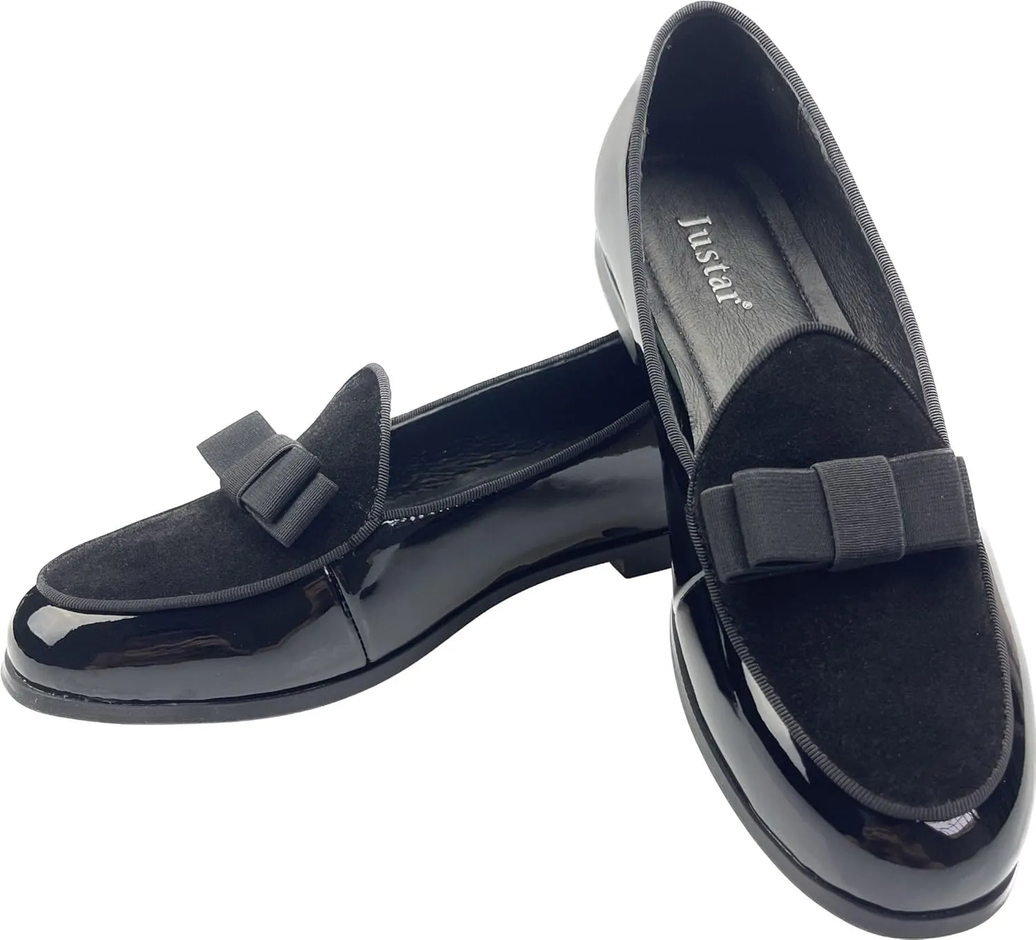 Justar Women's Genuine Leather Buckle Loafers Dress Shoes Casual Flats Low Heel Slip on Driving Penny Loafer for Women