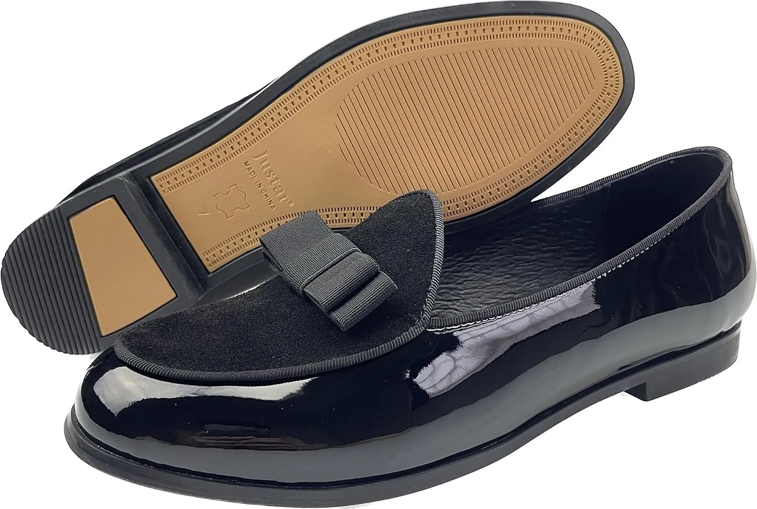 Justar Women's Genuine Leather Buckle Loafers Dress Shoes Casual Flats Low Heel Slip on Driving Penny Loafer for Women