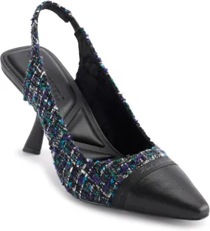 Karl Lagerfeld Paris Women's Kinsely Evening Slingback Pump