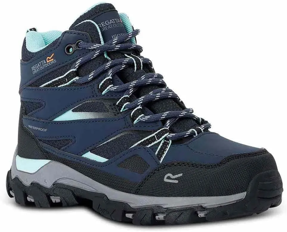 Kids Holcombe Walking Hiking Boots, Hiking Boots Unisex Children