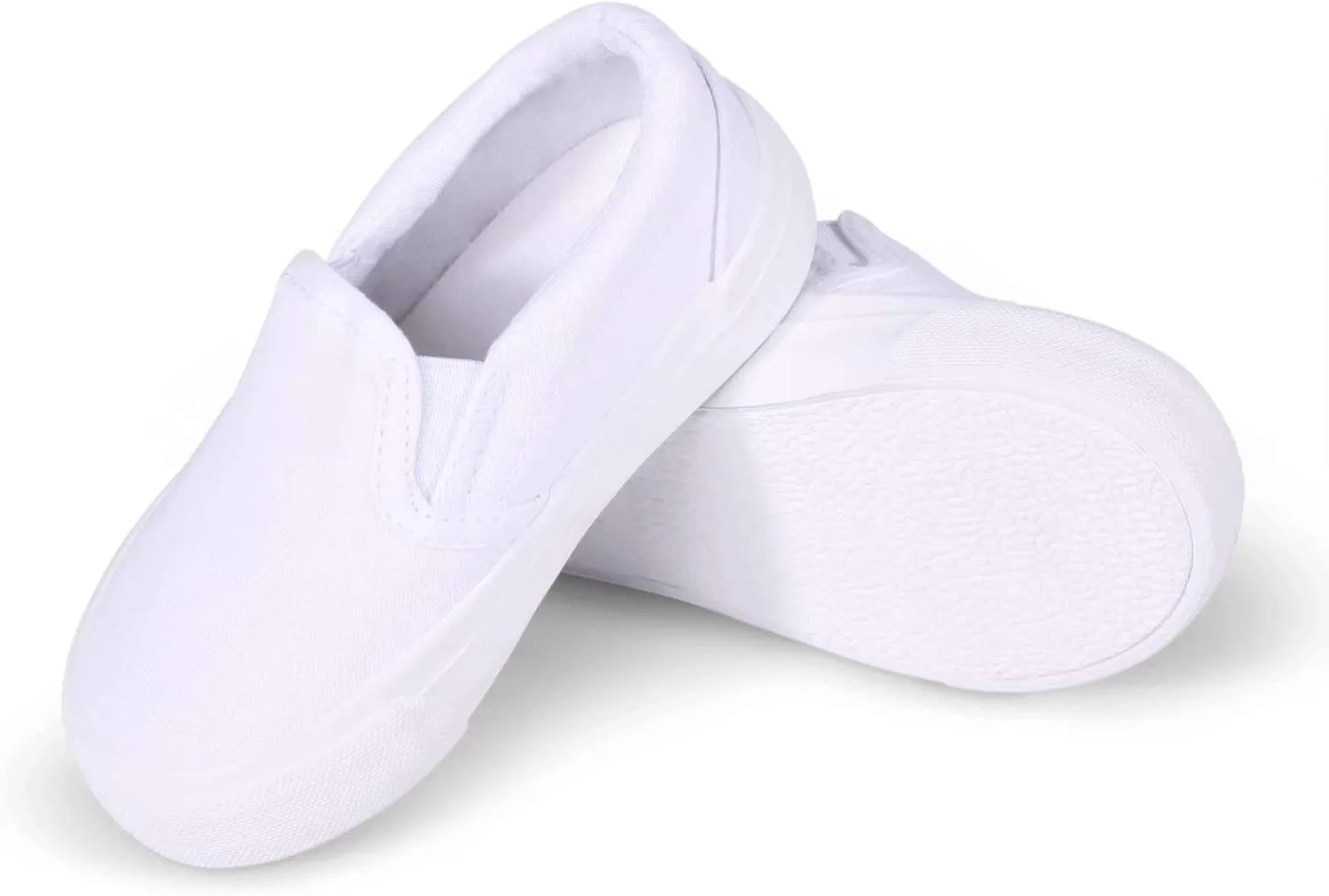 Kids Shoes Toddlers Canvas Sneakers Slip-on Comfortable Light Weight Causal Running Tennis Shoes for Boys Girls(Toddle/Little Kids/Big Kids)