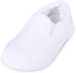 Kids Shoes Toddlers Canvas Sneakers Slip-on Comfortable Light Weight Causal Running Tennis Shoes for Boys Girls(Toddle/Little Kids/Big Kids)