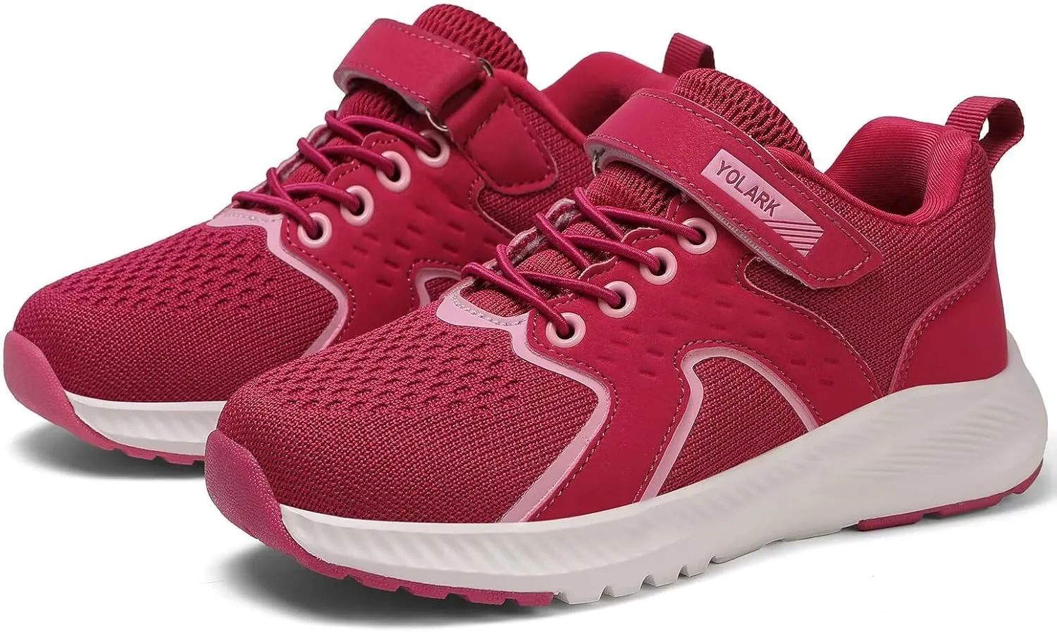 Kids Sneakers for Boys Girls Running Tennis Shoes Non-Slip Hiking Walking Shoes Lightweight Breathable Sport Athletic