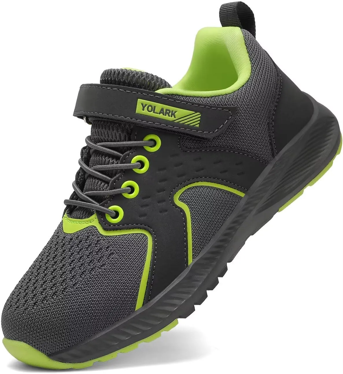 Kids Sneakers for Boys Girls Running Tennis Shoes Non-Slip Hiking Walking Shoes Lightweight Breathable Sport Athletic