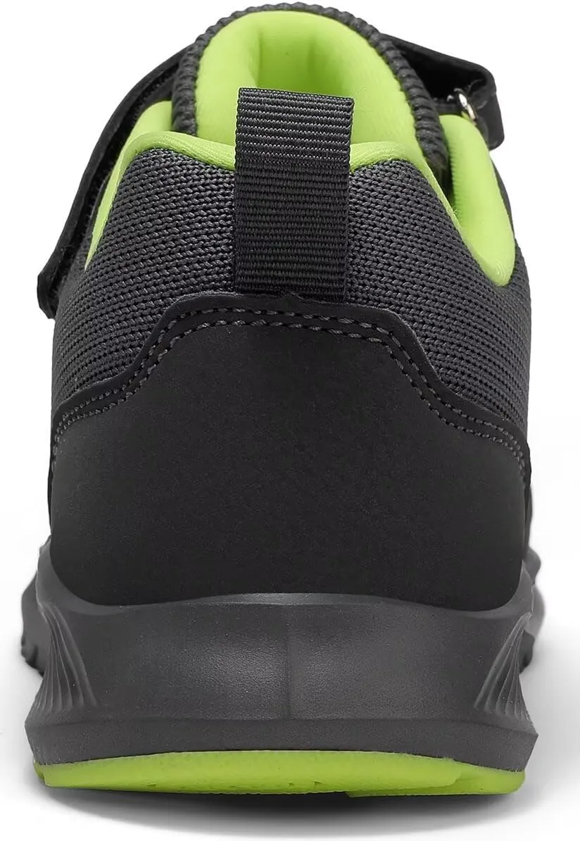 Kids Sneakers for Boys Girls Running Tennis Shoes Non-Slip Hiking Walking Shoes Lightweight Breathable Sport Athletic