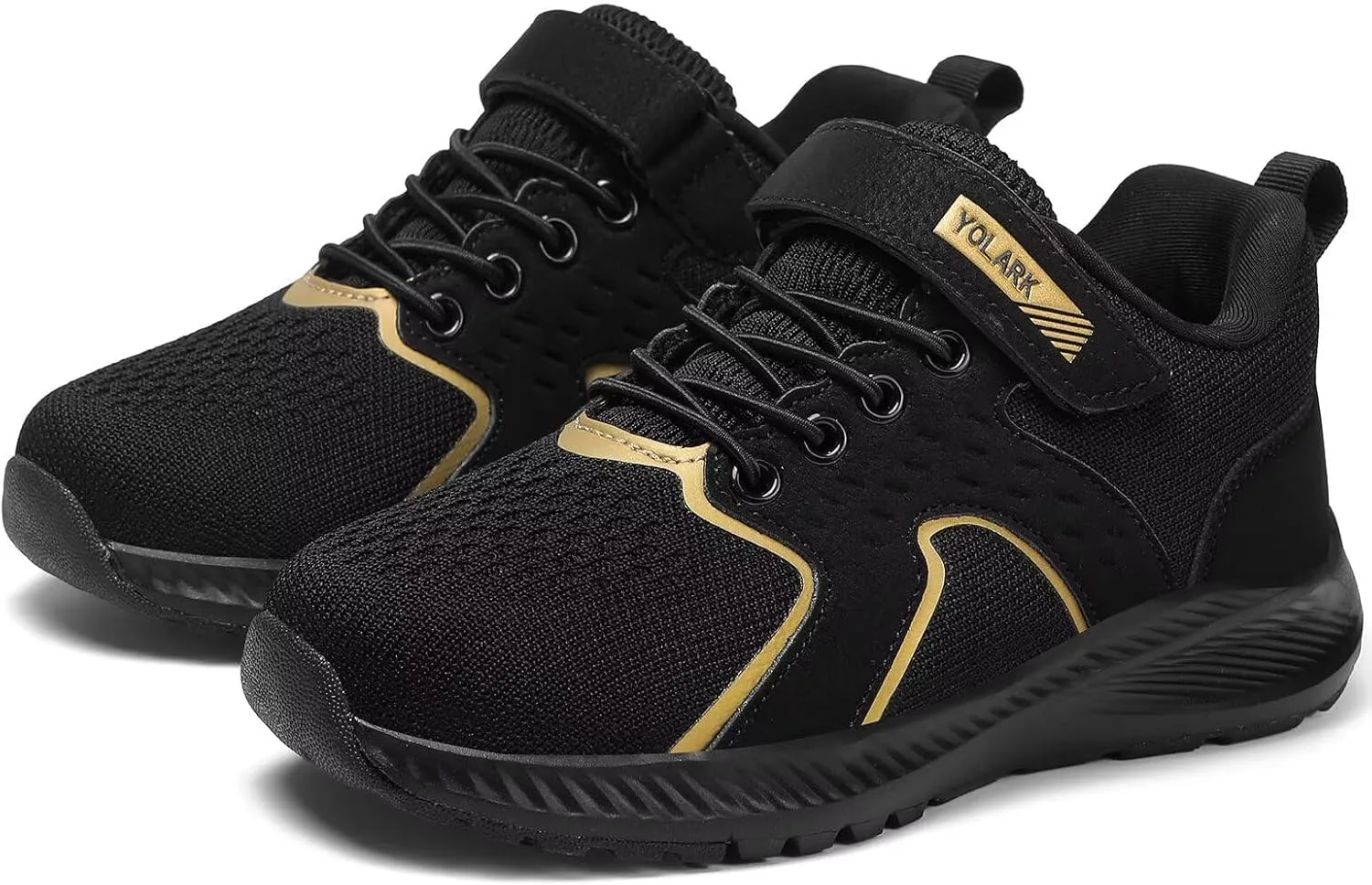 Kids Sneakers for Boys Girls Running Tennis Shoes Non-Slip Hiking Walking Shoes Lightweight Breathable Sport Athletic