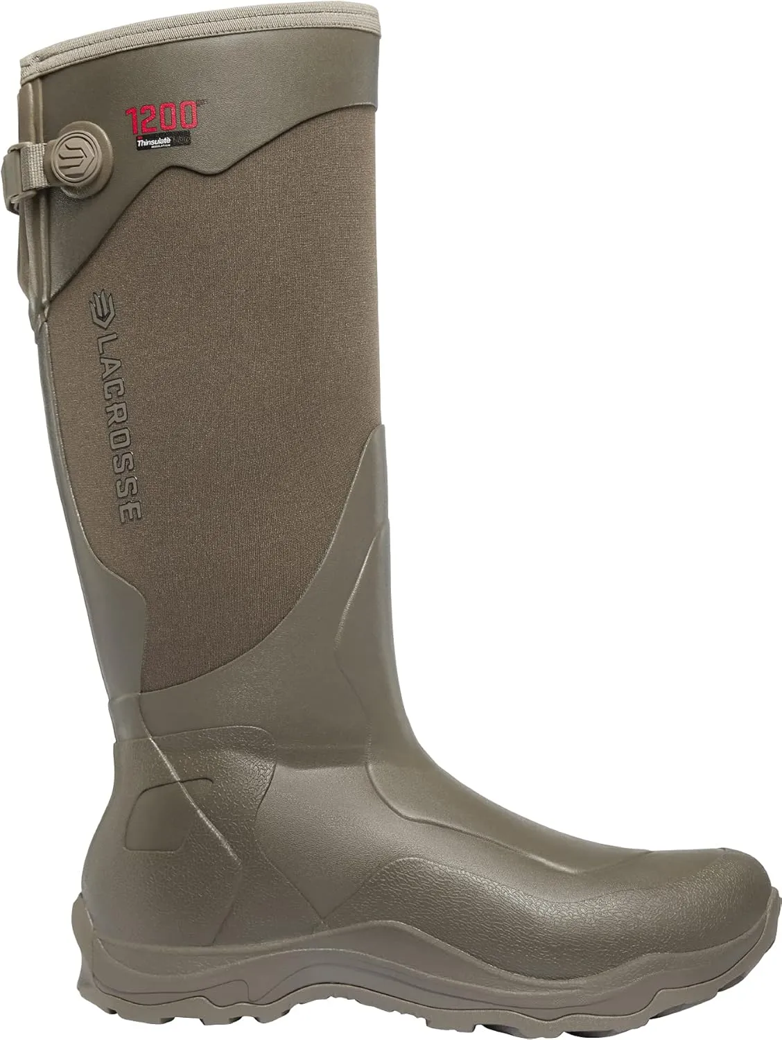 LaCrosse Men’s Alpha Agility 17” Insulated Hunting and Work Boots for Men - Natural Rubber Construction with Traction Agility Outsole & EVA Footbed