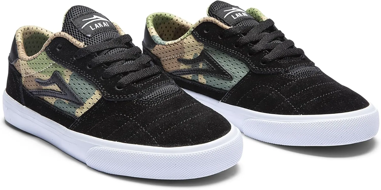 Lakai Kids Cambridge Skate Shoes - Skateboarding Sneakers for Boys