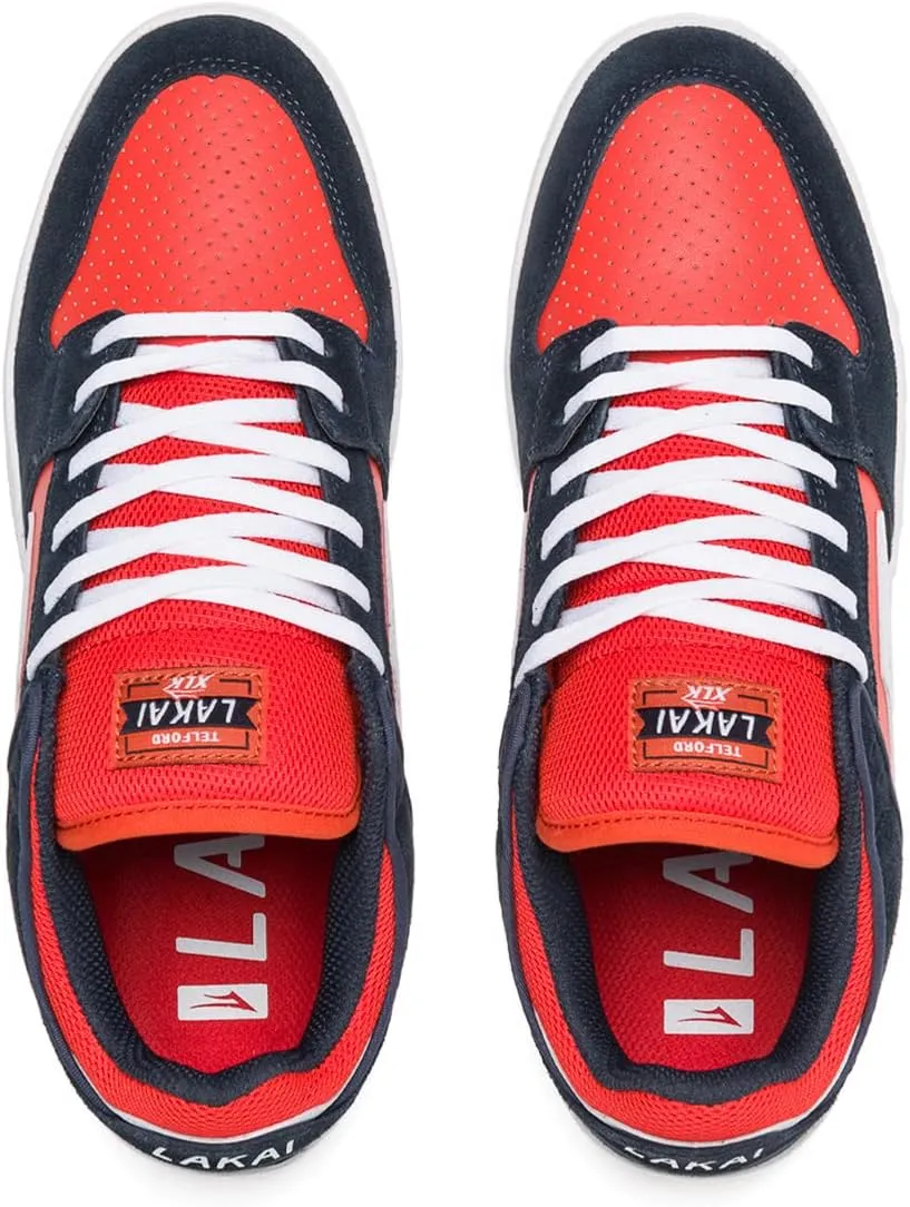 Lakai Men's Telford Low Skate Shoes - Classic Low Top Sneakers