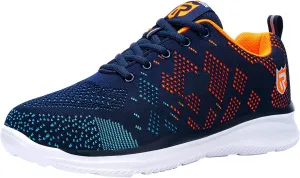 LARNMERN Steel Toe Shoes Men Womens Lightweight Safety Shoes Puncture Proof Breathable Sneakers Comfortable