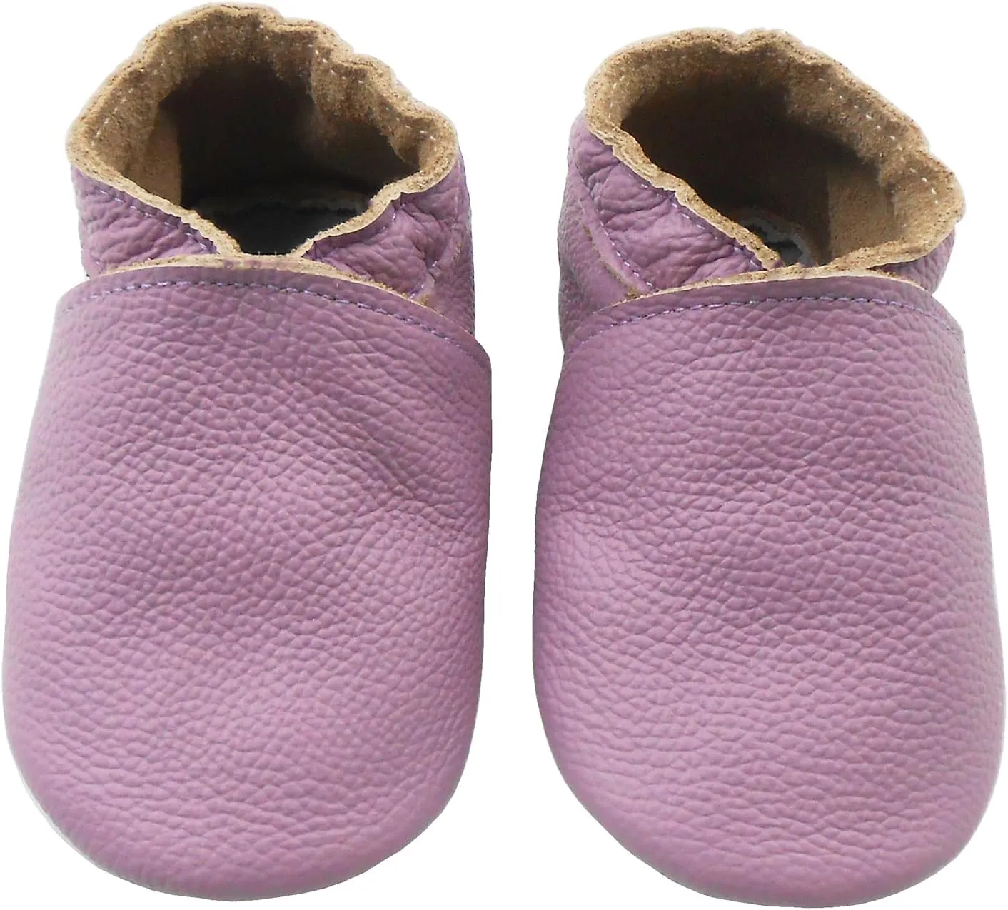 Leather Baby Shoes Boys Girls Moccasins Infant Toddler Slippers Soft Sole Anti-Slip Baby Walking Crib Shoes