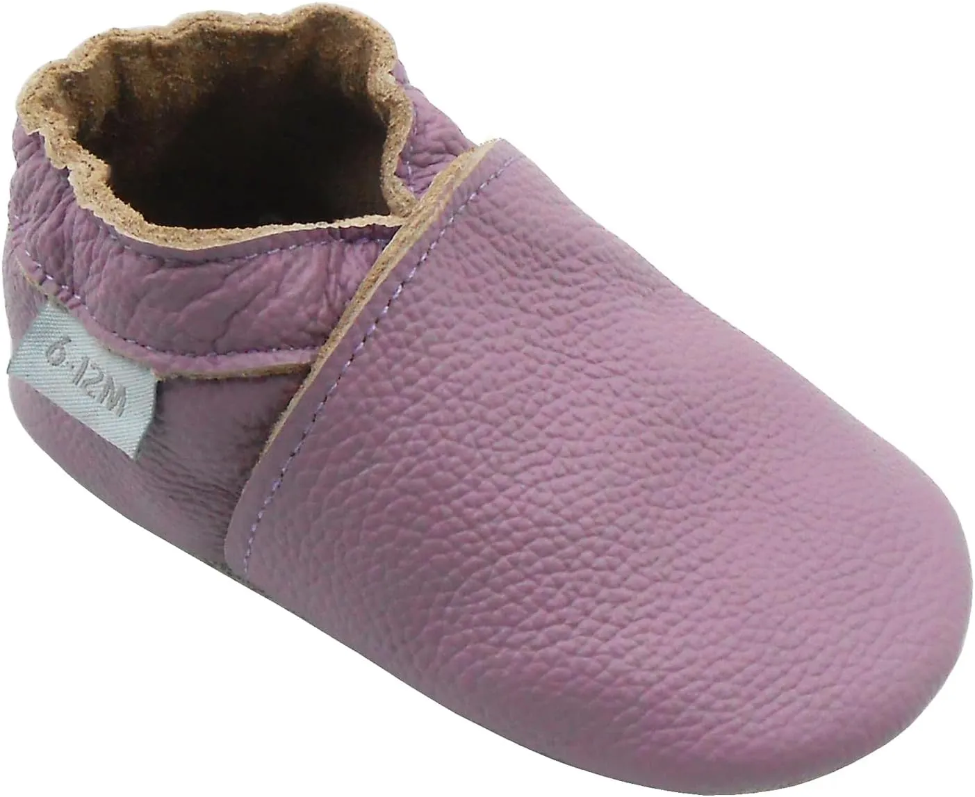 Leather Baby Shoes Boys Girls Moccasins Infant Toddler Slippers Soft Sole Anti-Slip Baby Walking Crib Shoes