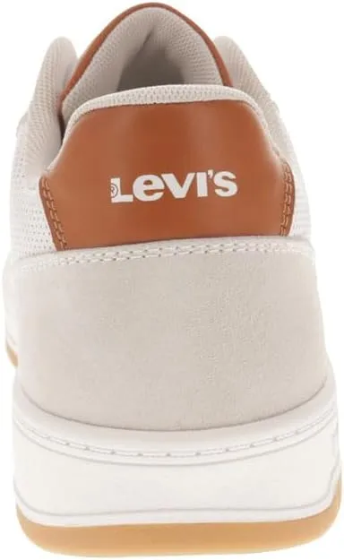 Levi's Mens Drive Lo 2 Vegan Leather Casual Lace Up Sneaker Shoe