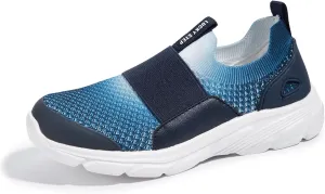 LUCKY STEP Little Kids Sneakers Breathable Mesh Walking Shoes Slip On Lightweight Athletic Trainers for Boys Girls