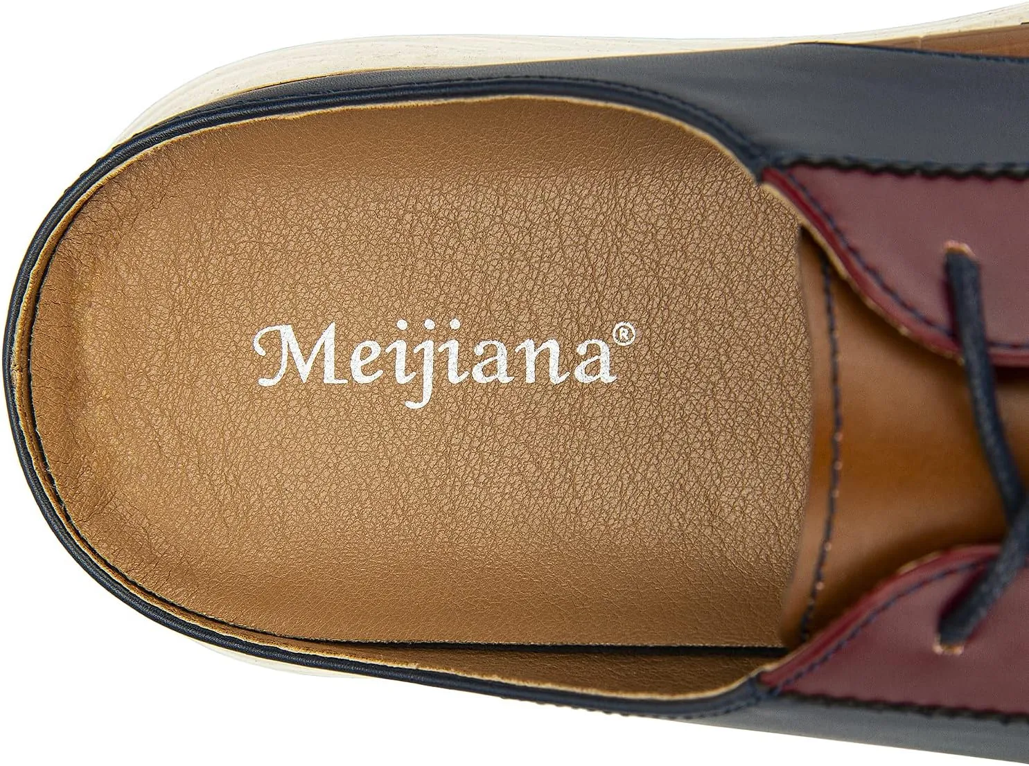 Meijiana Men Backless Loafers Fashion Open Back Loafers Backless Casual Slippers for Men