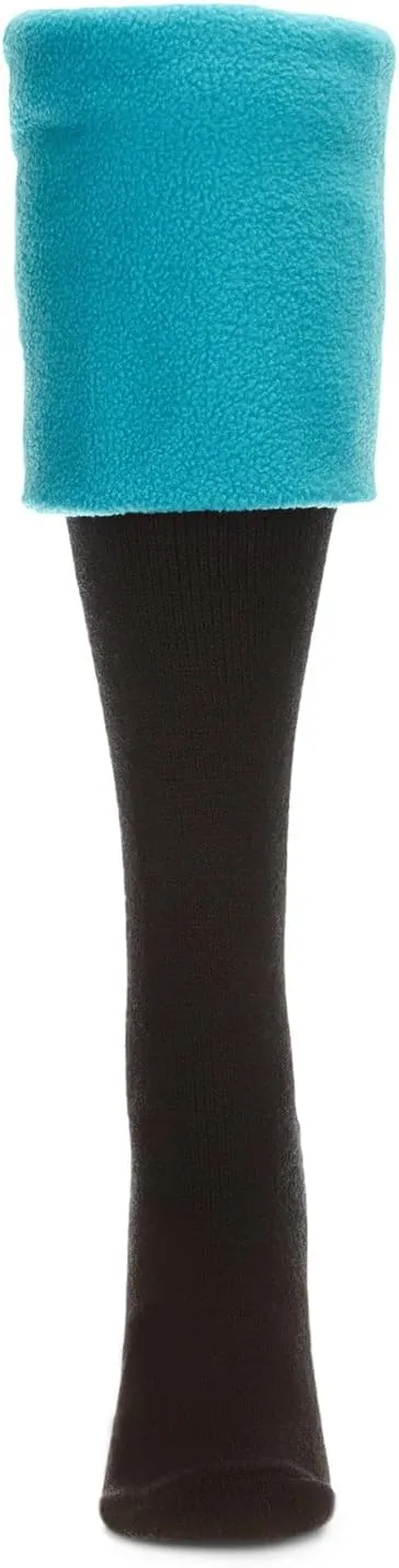 MeMoi Extra Fuzzy Cuff Welly Boot Socks