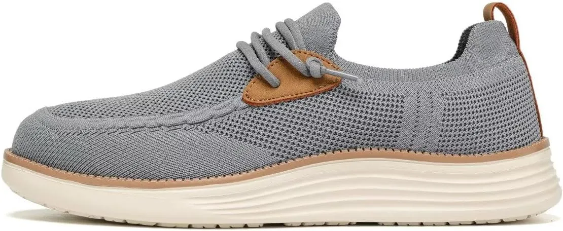 Men's Arch Support Casual Slip-on Shoes Loafers for Men Non Slip Comfortable Shoes