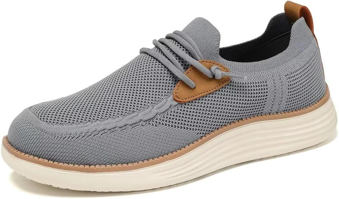 Men's Arch Support Casual Slip-on Shoes Loafers for Men Non Slip Comfortable Shoes