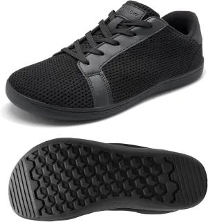 Men's Barefoot Walking Shoes Wide Toe Sneakers Zero Drop Minimalist Sneakers Non-Slip Breathable Comfortable Lightweight Casual Shoes