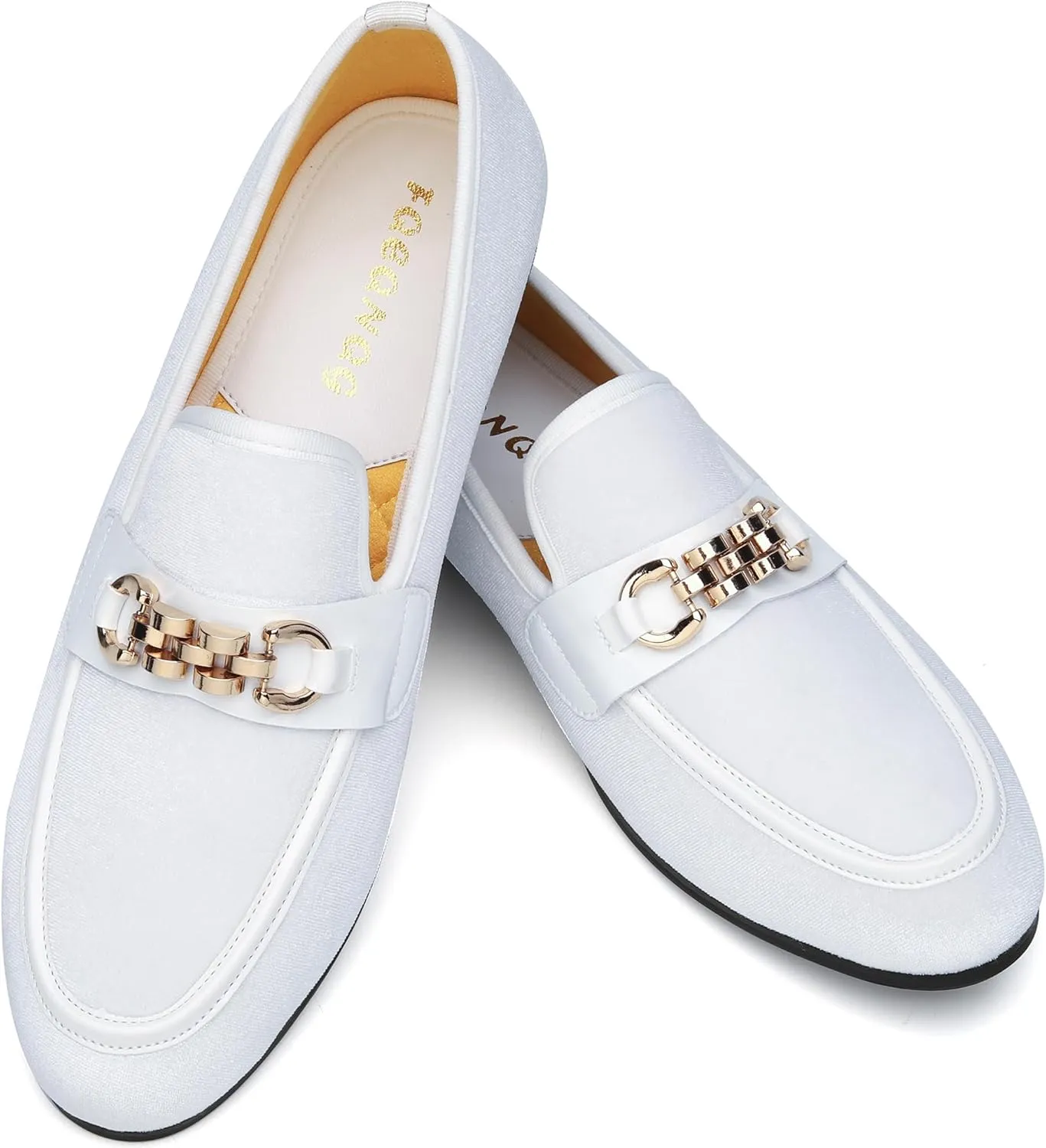 Men's Fashion Formal Velvet Loafers and Wedding Dress Shoes for Men, Penny Slip-On Smoking Luxury Men Casual Shoes