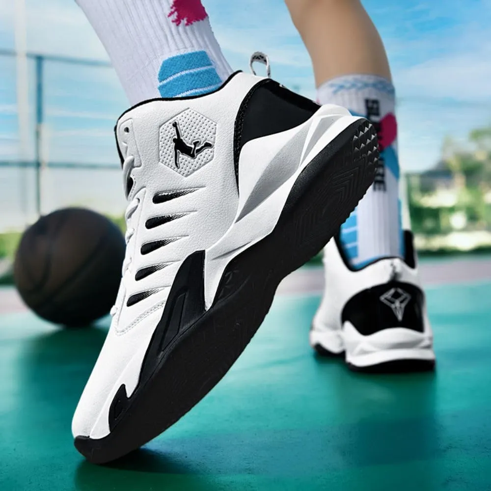Men's Fashion Sneakers Breathable Running Shoes Arch Support Basketball Shoes Non Slip Sport Shoes