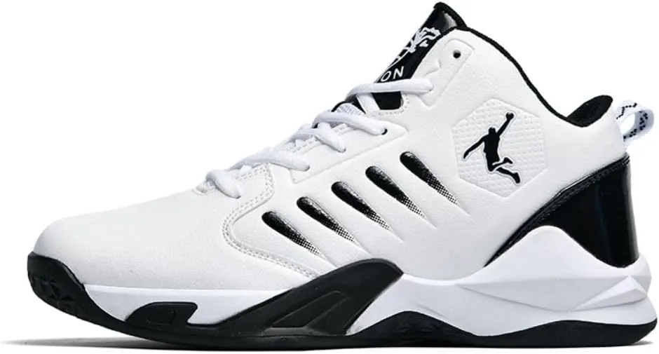 Men's Fashion Sneakers Breathable Running Shoes Arch Support Basketball Shoes Non Slip Sport Shoes